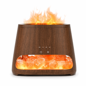 AuraFlame Pro Salt Lamp & Diffuser